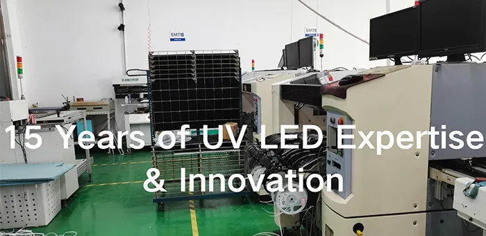 15 jaar UV-LED-expertise en innovatie