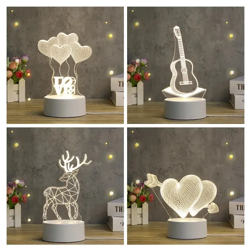 3D-acryl nachtlamp