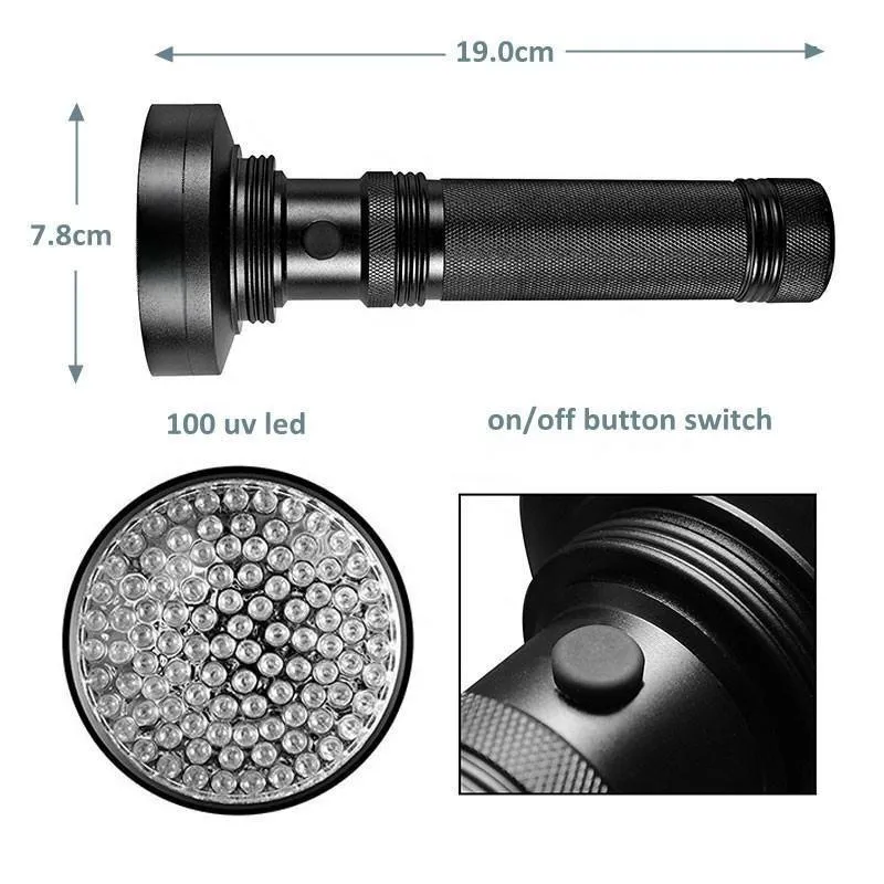 Batterijgevoede UV-lamp