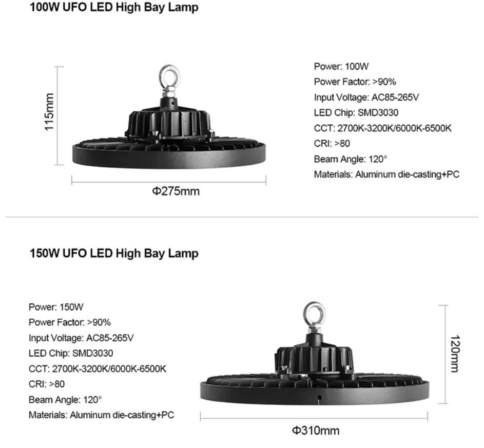 LED-hoogbouwlamp