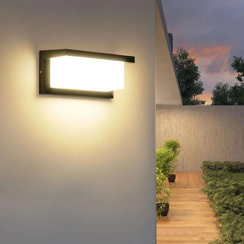 Buiten LED-wandlamp